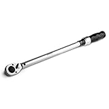 Capri Tools 31103 1/2-inch Drive Torque Wrench 30-250 Foot Pounds Diamond Ergonomic Grip [並行輸入品]