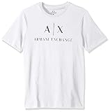 アルマーニエクスチェンジ メンズ半袖Tシャツ ウェア アパレル 8NZTCJ Z8H4Z 1100//8NZTCJ-Z8H4Z-1100 Sサイズ [並行輸入品]