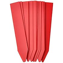 Amazon.co.jp: ヒラサワ FG 園芸カラーラベル 18枚入 9cm 赤