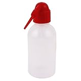 uxcell スクイズボトル　スクイーズ瓶　レッドチップ　尖る　プラスチック　 250mL