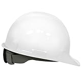 Jackson Safety 14834 SC-6 High Density Polyethylene Hard Hat with 4 Point Ratchet Suspension, White 