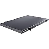 StarTech.com サーバーラック棚板／1U／耐荷重150kg／奥行き700mm／取付奥行き495～974mm／19インチラック対応／AV、データ、ネットワーク機器収納用 ラックマウント サーバー シェルフ ADJSHELFHD