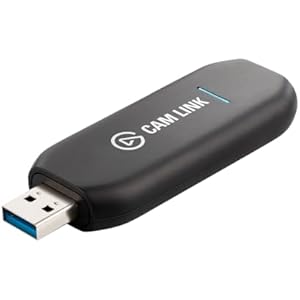 Elgato Cam Link 4K [録画・配信用コンパクトHDMIキャプチャカード 1080p60 4K30 ビデオ会議/ホームオフィス/ゲーム配信向け OBS/Zoom/Teams連携 PC/Mac対応