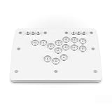 Punk Workshop MINI BOX PWS Leverless controller box For PC With PWS NEW V1 buttons レバーレスコントローラー (Layout D white)