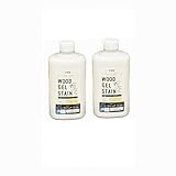 アサヒペン 水性ＷＯＯＤジェルステイン ７００ＭＬ クリヤ ２缶セット