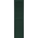 Vantage 0114055991 14X55 Louver Arch Shutter/Pair 991, Midnight Green [並行輸入品]