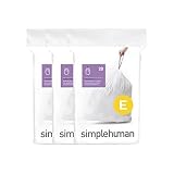 simplehuman コードH パーフェクトフィット 専用 ゴミ袋 30-35L / 60袋 CW0258