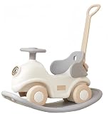 Ziuuihu木馬乗り物 ロッキングホース、木馬、ベビーカー、乗用玩具、1～5歳向け乗り物玩具、自転車用万能、手押しハンドル付き、5-in-1、6-in-1、方向転換可能、子供用、乗り物-おもちゃ、おもちゃ、リビングルーム、子供部屋に (5in1ブラウン)