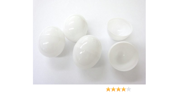Amazon イースターエッグ プラスチック 50個入 白 カプセル玩具 おもちゃ