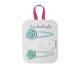 Rockahula Kidsロッカフラキッズ/H465Bローザフラワークリップ/ブルー