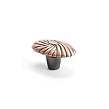 Berenson Atlantis Oval Cabinet Knob, 1-5/8 Length, Brushed Antique Copper by Berenson
