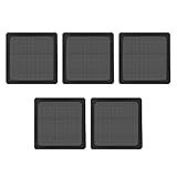 PC 防塵フィルター パソコン 防塵ケース カバー 磁気フレームワーク マグネット グリル ホコリ除け ファン ダストフィルター DIY 埃 防止 清掃 正方形 通気口用 5枚入り 8/12/14CM (8*8CM)