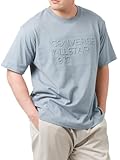 [コンバース] Tシャツ メンズ 大きいサイズ 綿100 半袖 エンボス ターコイズ 5L