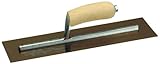MARSHALLTOWN The Premier Line MXS7GS 12-Inch by 5-Inch Galvanized Steel Finishing Trowel with Curved