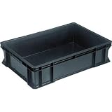 岐阜プラスチック工業:リス BE型導電性コンテナーB-56-2導電 ブラック BE-56-2 型式:BE-56-2