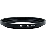 マルミ MARUMI ステップアップリング 43mm→49mm 906128 フィルター径変換アダプター