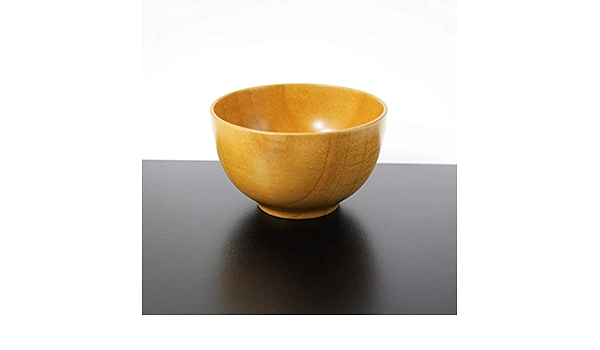 Amazon Co Jp マイボール ナチュラル 大 汁椀 木製 大きい お椀 ボウル ホーム キッチン