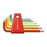 PB SWISS TOOLS(PBスイスツールズ):ボール付レインボーレンチセット(パックナシ) 212H-6RB