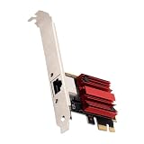 fedui 2.5G PCIE - RJ45 ネットワーク カード RTL8125B チップ 100/1000Mbps 2.5Gbps イーサネット有線 LAN コントローラ アダプタ、Win7/8/10/11 用、素晴らしい仕上がり