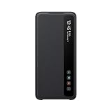 Galaxy S20 5G Smart Clear View Cover/ブラック [Galaxy純正 国内正規品]EF-ZG980CBEGJP