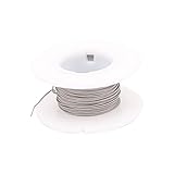 uxcell ヒーター線 5M 0.4mm 26AWG ケーブル ヒーターエレメント用 チタン