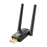 GAROGYI Bluetooth 5.4 USB アダプター デュアルアンテナ 長距離 低遅延 無線 省電力 apt-X EDR/LE対応 Windows 11/10/8.1/8対応 Ver5.4 Class1 Pro Max PC用 Bluetooth5.4アダプタ 無線 Windows 11/10/8.1プラグ＆プレイ Bluetoothキーボード/マウス/ヘッドフォン/スピーカーなど用