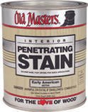 古いMasters 1 / 2 Pint GOLDEN OAK Penetrating Stain – 6pk