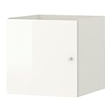 KALLAX インサート 扉, ハイグロス ホワイト 803.518.76