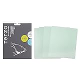 Terzo テルッツォ (by PIAA) ベースキャリア用 保護シート 4枚入 ルーフレールタイプ用 クリア 140ｘ120ｍｍ EA208R