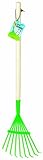 Toysmith 27-Inch Kid's Metal Leaf Rake with Hardwood Handle [並行輸入品]