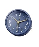 BRUNO ラウンドリトルクロック ネイビー 置時計 時計 クロック コンパクト BCA013-NV