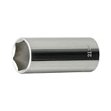 FLAG(フラッグ) ディープソケット 21mm 差込角3/8"(9.5mm) 永久保証 STRAIGHT/10-921