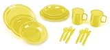 High Quality 2-Person 14 Piece Polyware Picnic Set