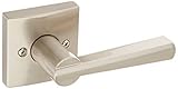 Baldwin 351SPL SQR 15 CP Prestige Spyglass Half Dummy Lever, Satin Nickel Baldwin [並行輸入品]