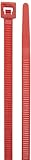 Morris Products 20986 Air Handling Cable Ties For Plenum Areas, 14.8" Length, 0.19" Width, Tensile S