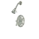 Kingston Brass KB2631BLSO Magellan Tub and Faucet Shower, 7-1/2-Inch [並行輸入品]