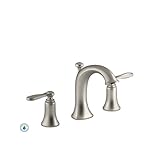 Kohler k-r45781 – 4d-bn Linwood 8 " Widespreadバスルームシンク蛇口、鮮やかなつや消しニッケル