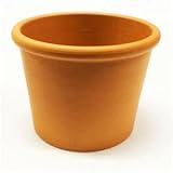 【16個入】イタリア製テラコッタ鉢(植木鉢/プランター) シリンダーポット φ12cm 〔ガーデニング用品/園芸〕