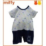 ベルコット miffy(ミッフィー) 半袖カバーオール WH(ホワイト) A-62842 80cm