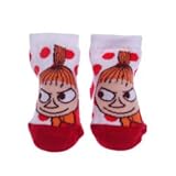 ミィの可愛い赤ちゃん用靴下 (ムーミン) moomin / ベビーソックス(ミィドット/WH×RD)