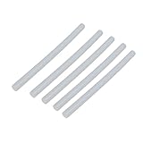 uxcell ホットメルト接着スティック 接着剤 クラフト暖房接着ガン クリア 11x200mm 5本入り