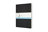 Moleskine Cahier Journal, XXL, Dotted, Black (8.5 x 11)
