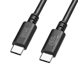 サンワサプライ USB 2.0 Type-Cケーブル（PD60Ｗ・3m・ブラック） KU-CCP6030BK