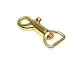 ファミリーツール(FAMILY TOOL) 小鉄砲ナスカン #OK203 (内幅15mm) 本金メッキ 1個入 56807