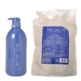 デミ 　ミレアム　シャンプー 800ｍｌ　ボトル　＆　ミレアム　シャンプー　1800ml レフィル　詰替えセット
