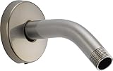 Delta Faucet U4993-SS Universal Showering Components Shower Arm and Flange, Stainless [並行輸入品]