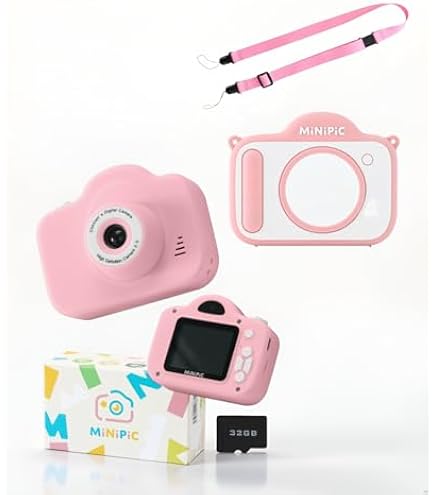 Amazon.co.jp: MiNIPIC ミニピク キッズカメラ カバーセット トイ