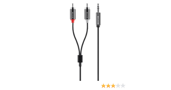 Amazon 国内正規代理店品 Belkin ベルキン Rca オーディオケーブル 1 8m Av10092qe1 8m Belkin Rcaケーブル