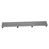 Jaclo 6224-60-BSS Bar Channel Long Shower Drain Grate, 60, Brushed Stainless Steel by Jaclo
