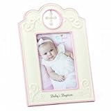 Nat and Jules Baby's Baptism Cross Frame, Blue by Nat and Jules [並行輸入品]